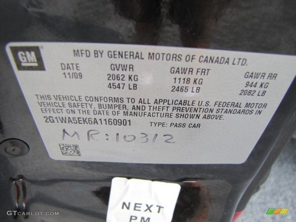 2010 Impala LS - Black / Ebony photo #21