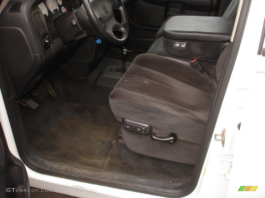 Dark Slate Gray Interior 2003 Dodge Ram 2500 SLT Quad Cab 4x4 Photo #50680814