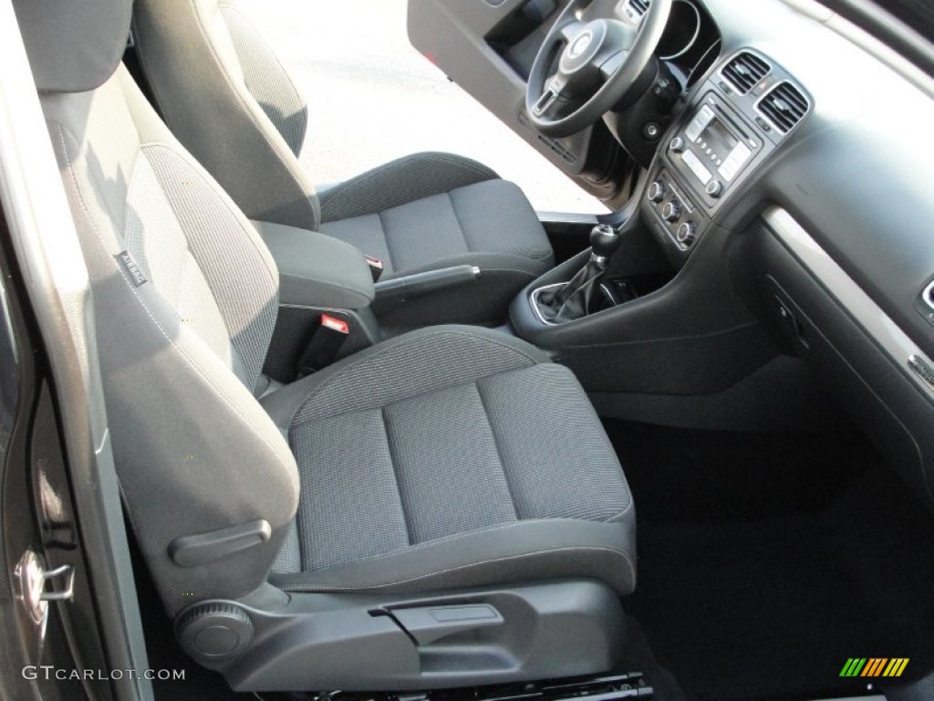 2010 Volkswagen Golf 2 Door Wolfsburg Edition Interior Color Photos