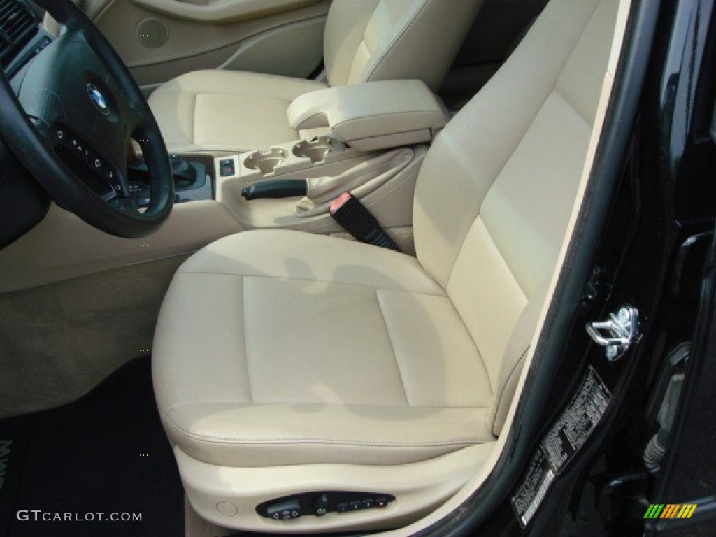 Beige Interior 2001 BMW 3 Series 325i Sedan Photo #50682298