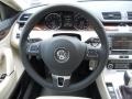 Black/Cornsilk Beige Steering Wheel Photo for 2012 Volkswagen CC #50683076
