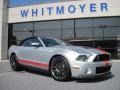 Ingot Silver Metallic 2012 Ford Mustang Shelby GT500 SVT Performance Package Convertible