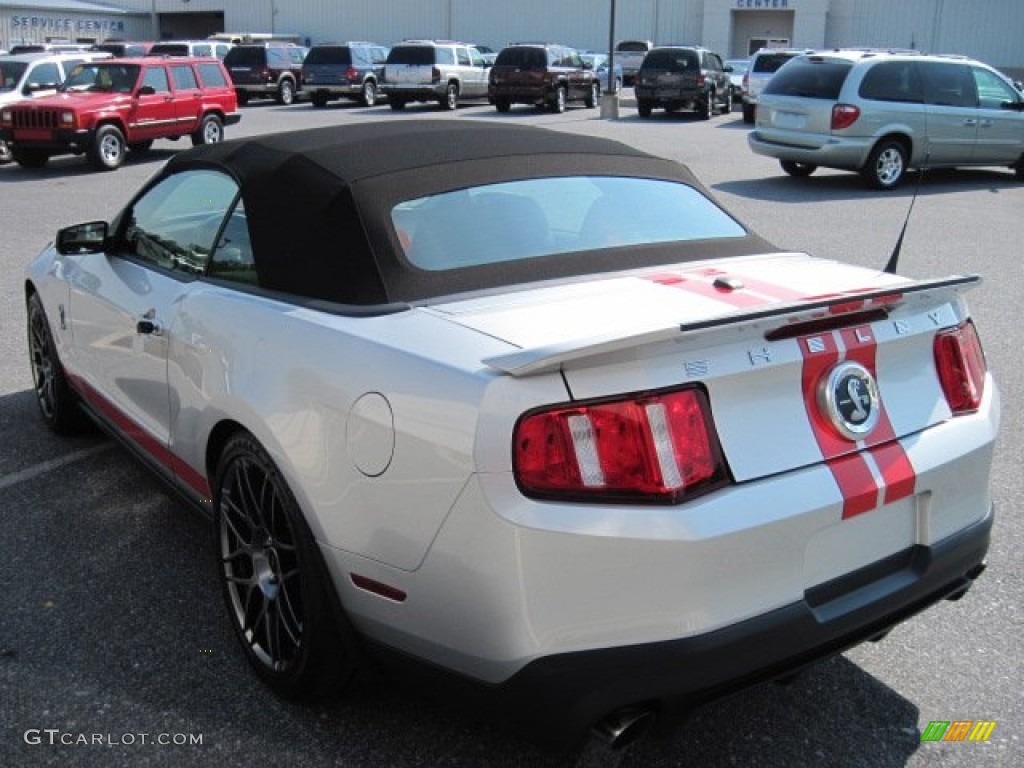 Ingot Silver Metallic 2012 Ford Mustang Shelby GT500 SVT Performance Package Convertible Exterior Photo #50683412