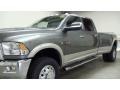 2011 Mineral Gray Metallic Dodge Ram 3500 HD Laramie Crew Cab 4x4 Dually  photo #8