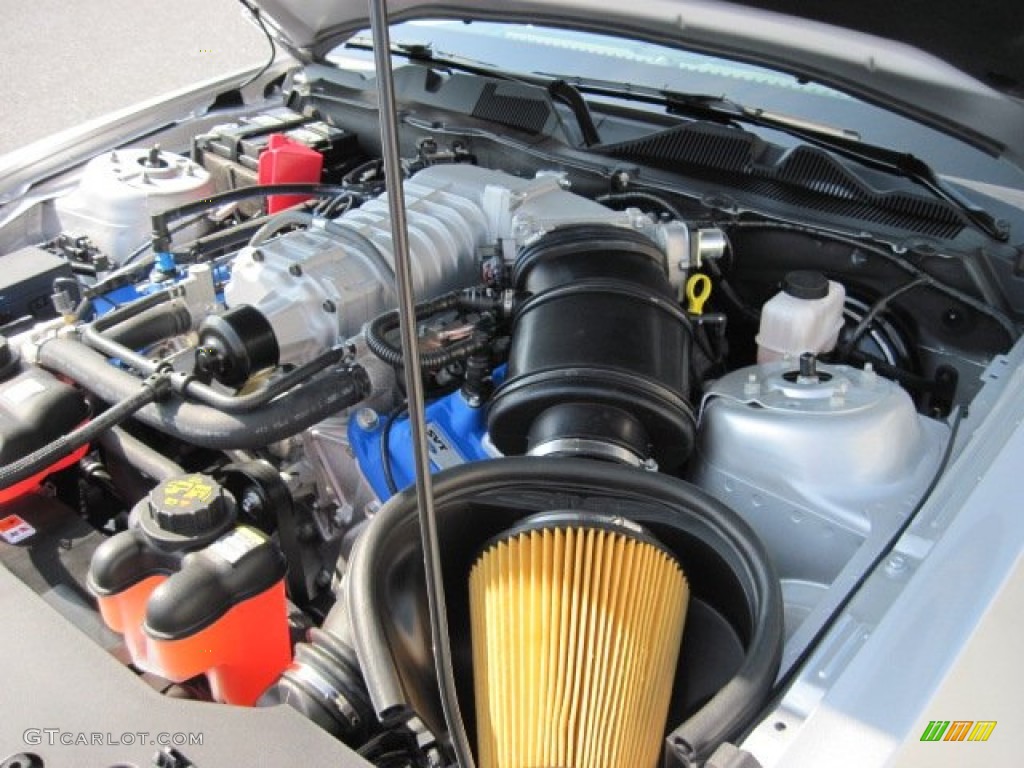 2012 Ford Mustang Shelby GT500 SVT Performance Package Convertible 5.4 Liter Supercharged DOHC 32-Valve Ti-VCT V8 Engine Photo #50683544