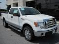 2011 Oxford White Ford F150 XLT SuperCab 4x4  photo #2