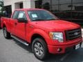 2011 Race Red Ford F150 STX SuperCab 4x4  photo #2