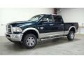 Hunter Green Pearl 2011 Dodge Ram 3500 HD Laramie Crew Cab 4x4