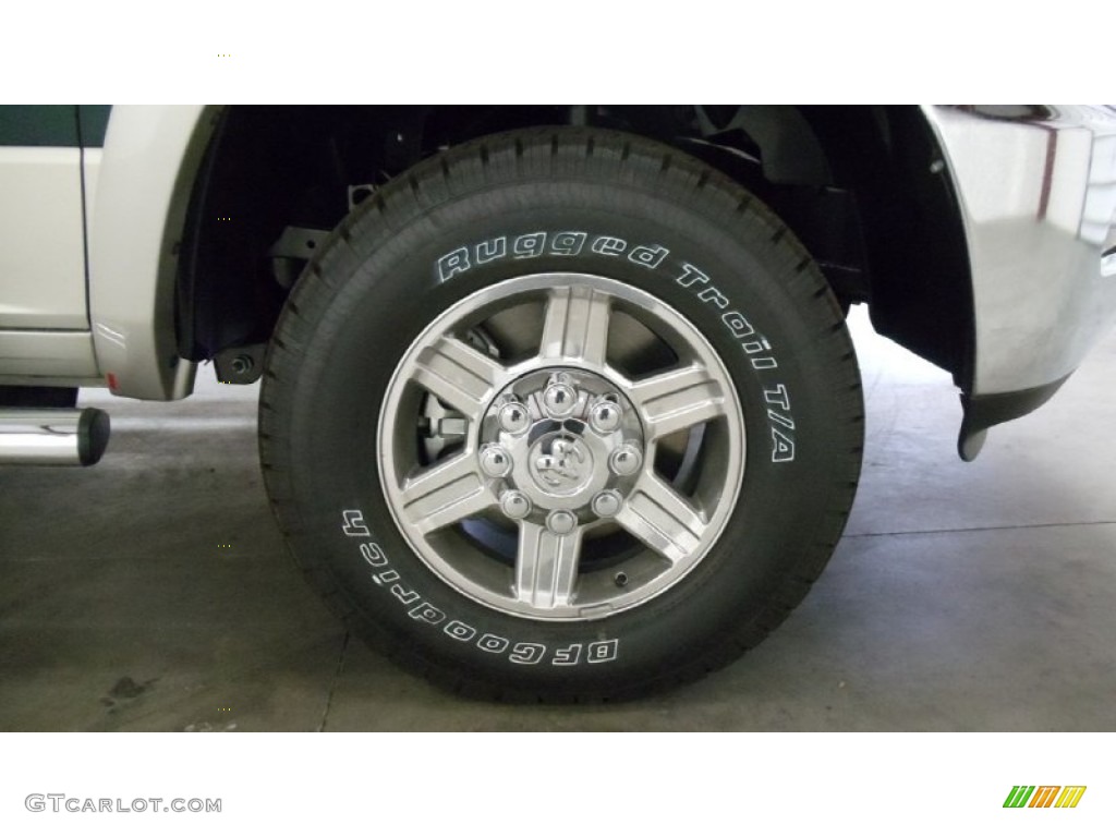 2011 Dodge Ram 3500 HD Laramie Crew Cab 4x4 Wheel Photo #50684345