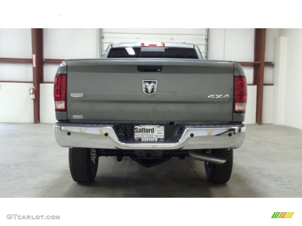 2011 Ram 3500 HD Laramie Crew Cab 4x4 - Mineral Gray Metallic / Dark Slate Gray photo #5