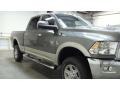 2011 Mineral Gray Metallic Dodge Ram 3500 HD Laramie Crew Cab 4x4  photo #9