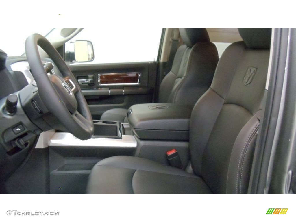 Dark Slate Gray Interior 2011 Dodge Ram 3500 HD Laramie Crew Cab 4x4 Photo #50684579
