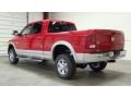 2011 Flame Red Dodge Ram 3500 HD Laramie Crew Cab 4x4  photo #6