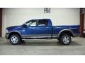 2011 Deep Water Blue Pearl Dodge Ram 3500 HD SLT Outdoorsman Crew Cab 4x4  photo #7