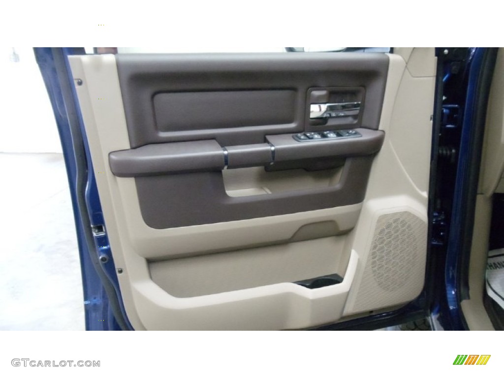 2011 Ram 3500 HD SLT Outdoorsman Crew Cab 4x4 - Deep Water Blue Pearl / Light Pebble Beige/Bark Brown photo #28