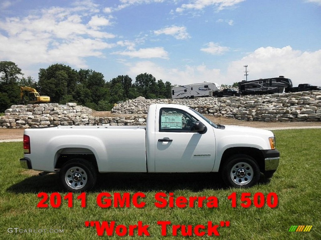 Summit White GMC Sierra 1500