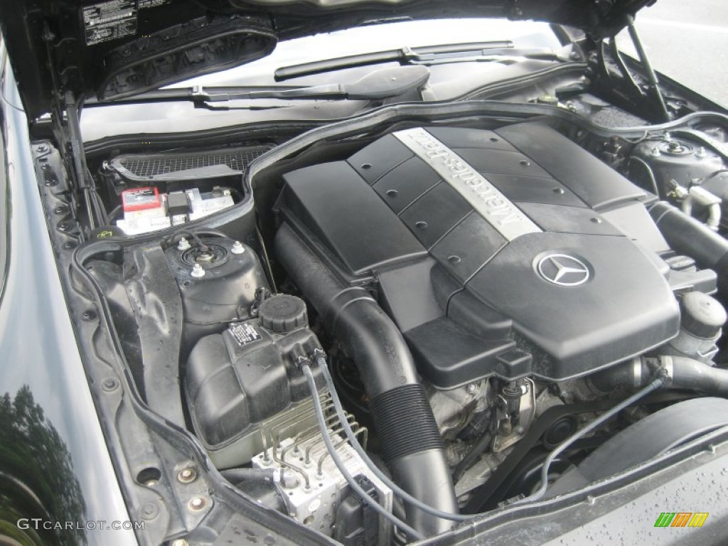 2003 Mercedes-Benz SL 500 Roadster 5.0 Liter SOHC 24-Valve V8 Engine Photo #50685668