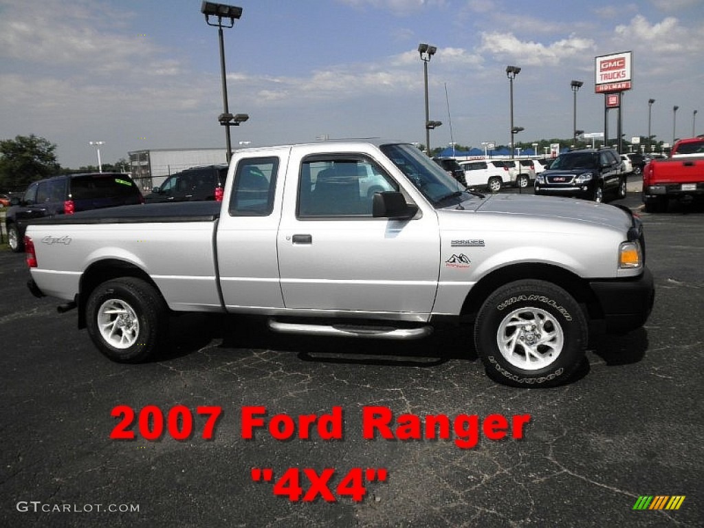Silver Metallic Ford Ranger