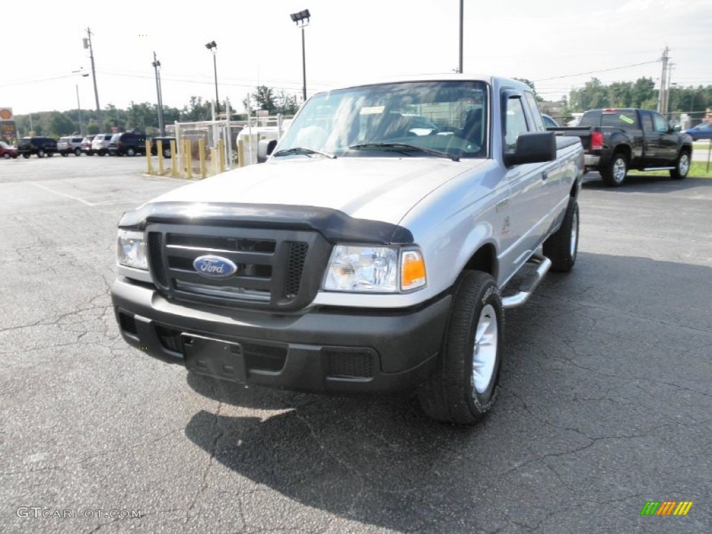 2007 Ranger XL SuperCab 4x4 - Silver Metallic / Medium Dark Flint photo #3