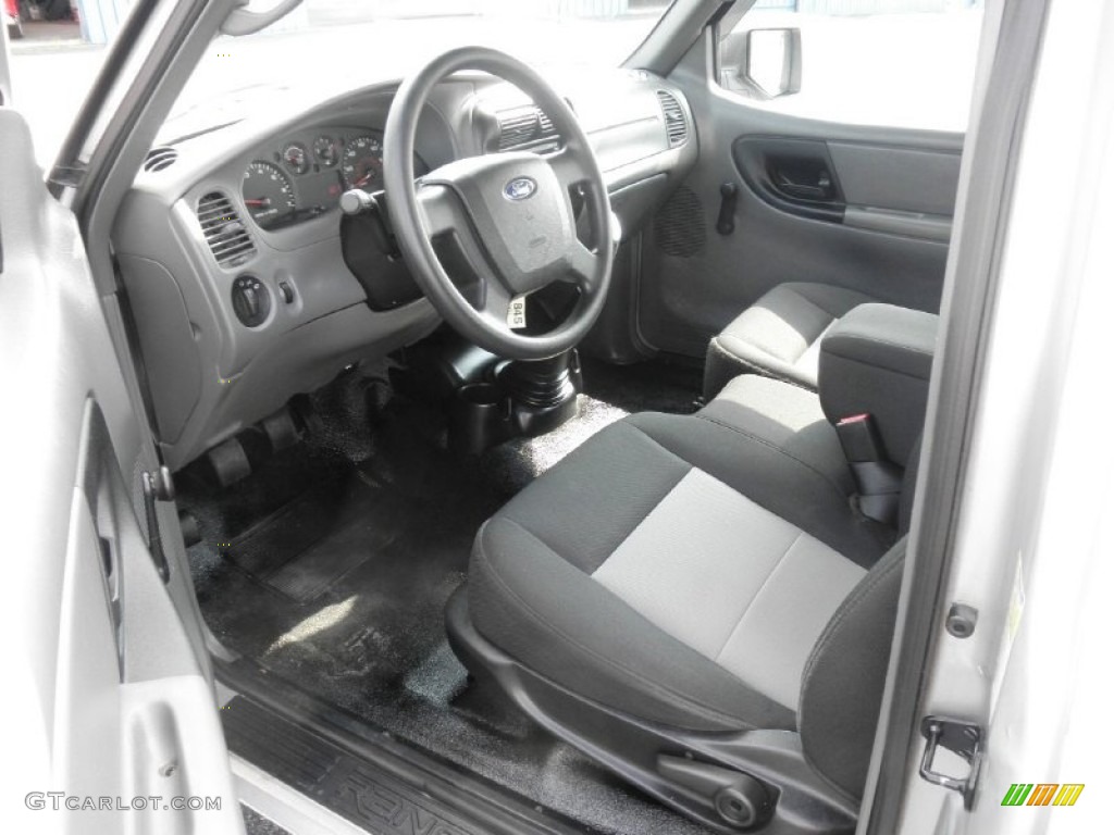 2007 Ranger XL SuperCab 4x4 - Silver Metallic / Medium Dark Flint photo #6