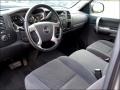 Ebony 2008 GMC Sierra 1500 SLE Extended Cab Interior Color