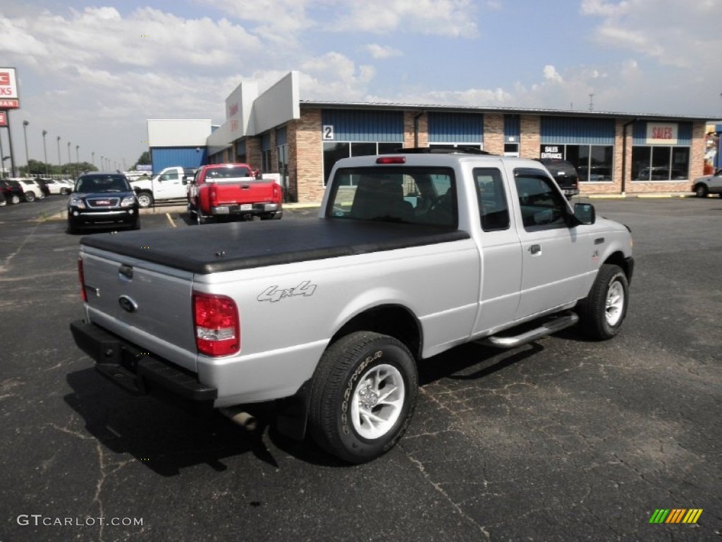 2007 Ranger XL SuperCab 4x4 - Silver Metallic / Medium Dark Flint photo #20