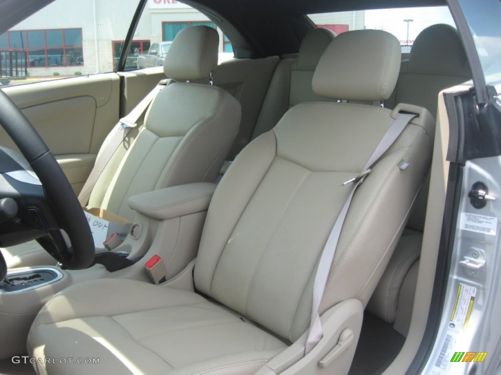 Black/Light Frost Beige Interior 2011 Chrysler 200 Limited Convertible Photo #50686529
