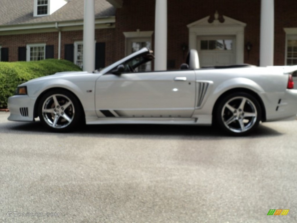 2000 Mustang Saleen S281 Convertible - Silver Metallic / Dark Charcoal photo #9