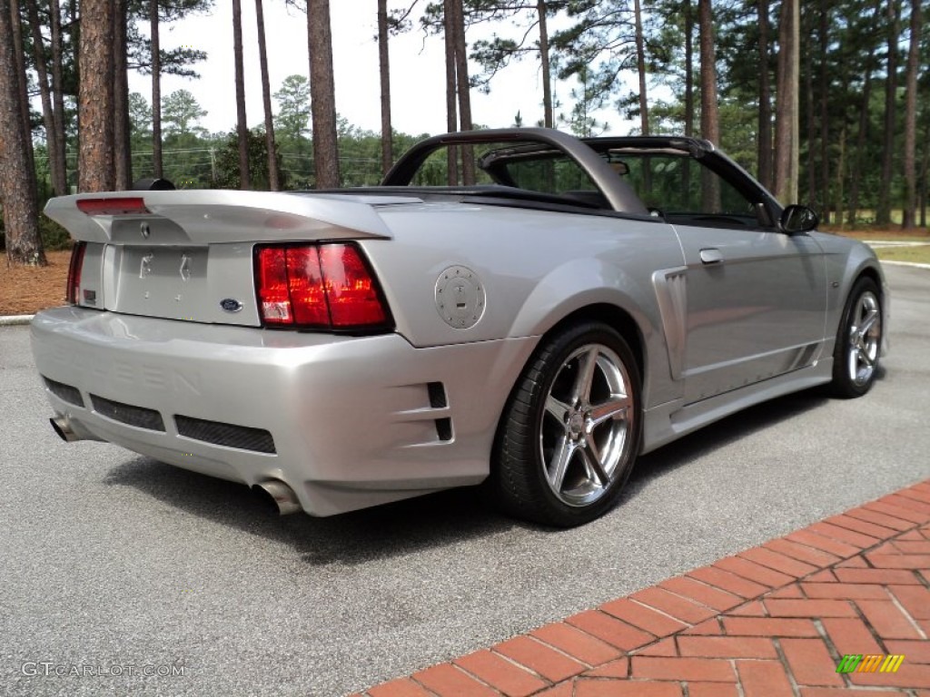 2000 Mustang Saleen S281 Convertible - Silver Metallic / Dark Charcoal photo #13