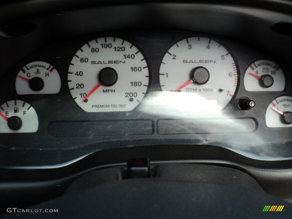 2000 Ford Mustang Saleen S281 Convertible Gauges Photos