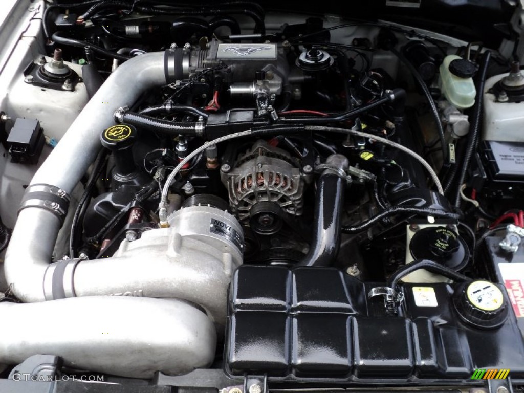 2000 Ford Mustang Saleen S281 Convertible 4.6 Liter Paxton Supercharged SOHC 16-Valve V8 Engine Photo #50686781