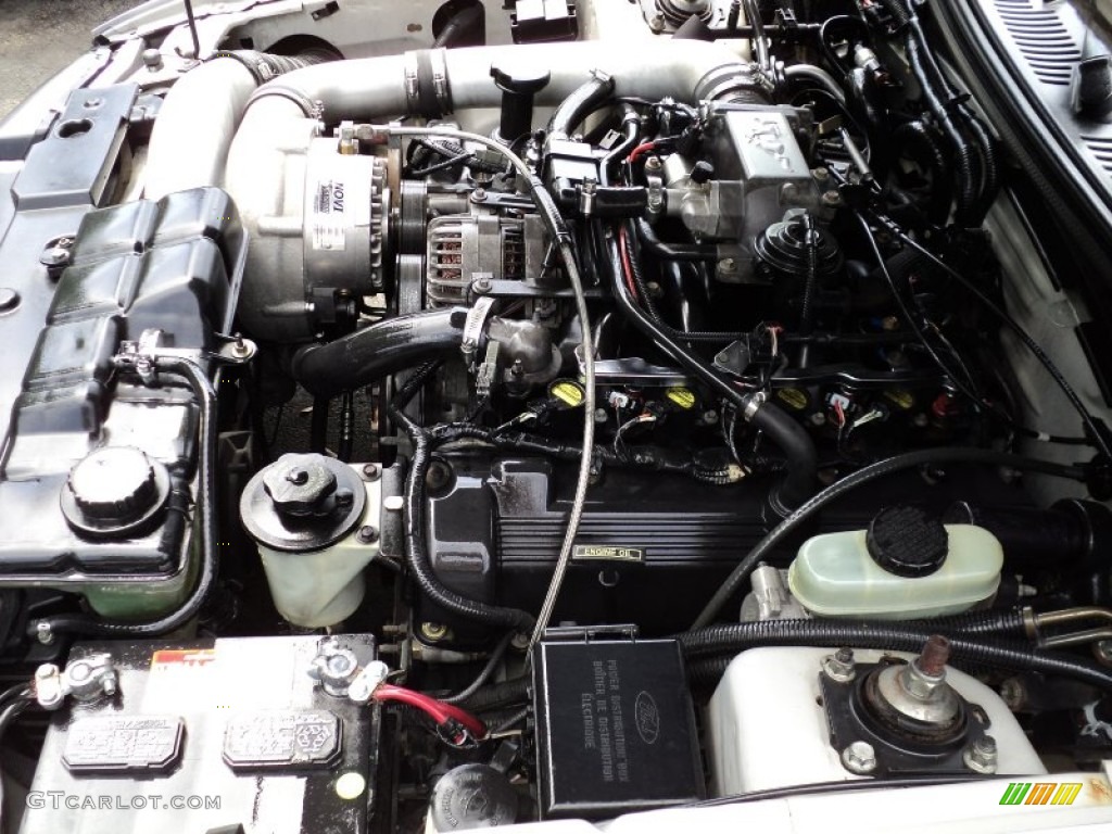 2000 Ford Mustang Saleen S281 Convertible Engine Photos
