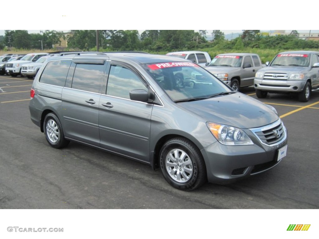 Sterling Gray Metallic 2009 Honda Odyssey EX-L Exterior Photo #50687426