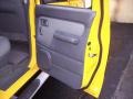 2001 Solar Yellow Nissan Frontier SE V6 Crew Cab 4x4  photo #36