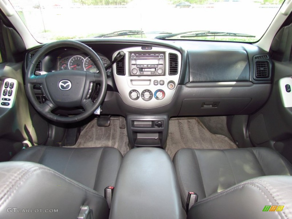 2003 Mazda Tribute ES-V6 Dark Flint Gray Dashboard Photo #50687900