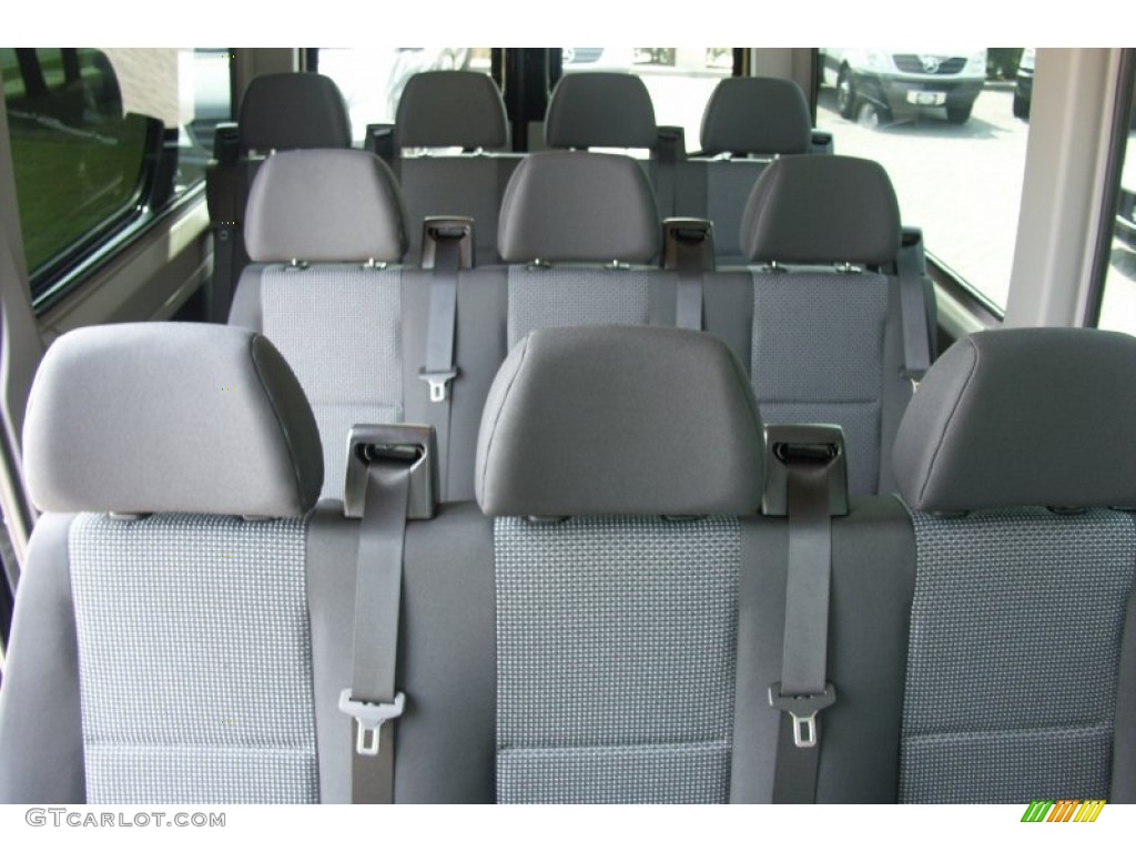 Black Interior 2011 Mercedes-Benz Sprinter 2500 High Roof Passenger Van Photo #50688708