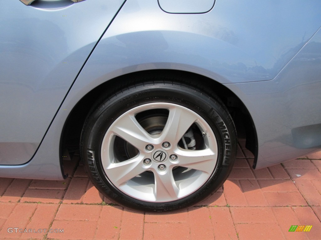 2009 TSX Sedan - Glacier Blue Metallic / Taupe photo #9