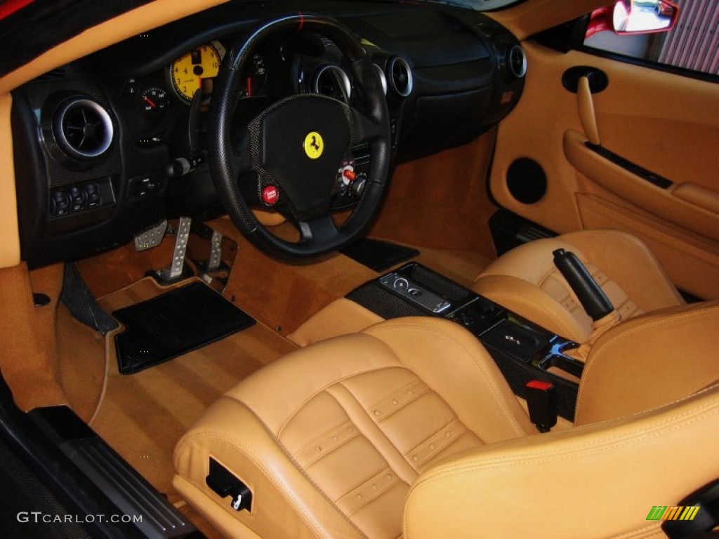 Beige Interior 2007 Ferrari F430 Coupe F1 Photo #50689269