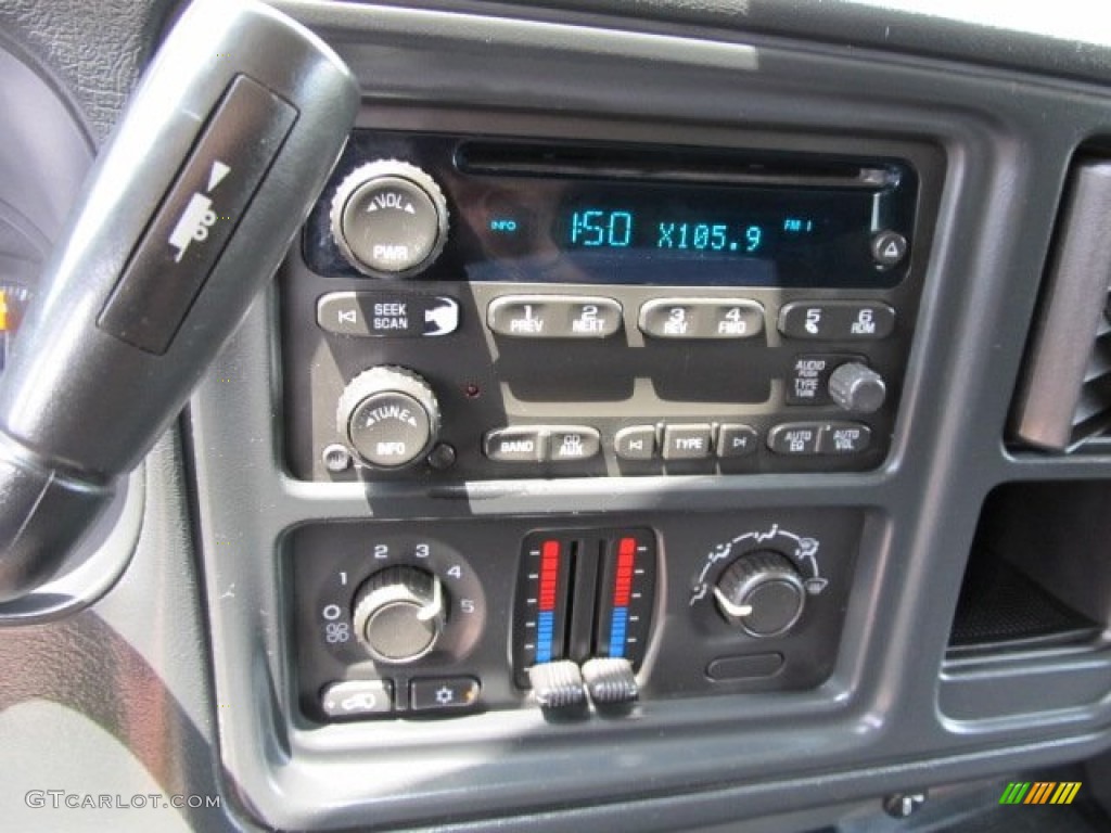 2006 Chevrolet Silverado 1500 Work Truck Extended Cab 4x4 Controls Photos