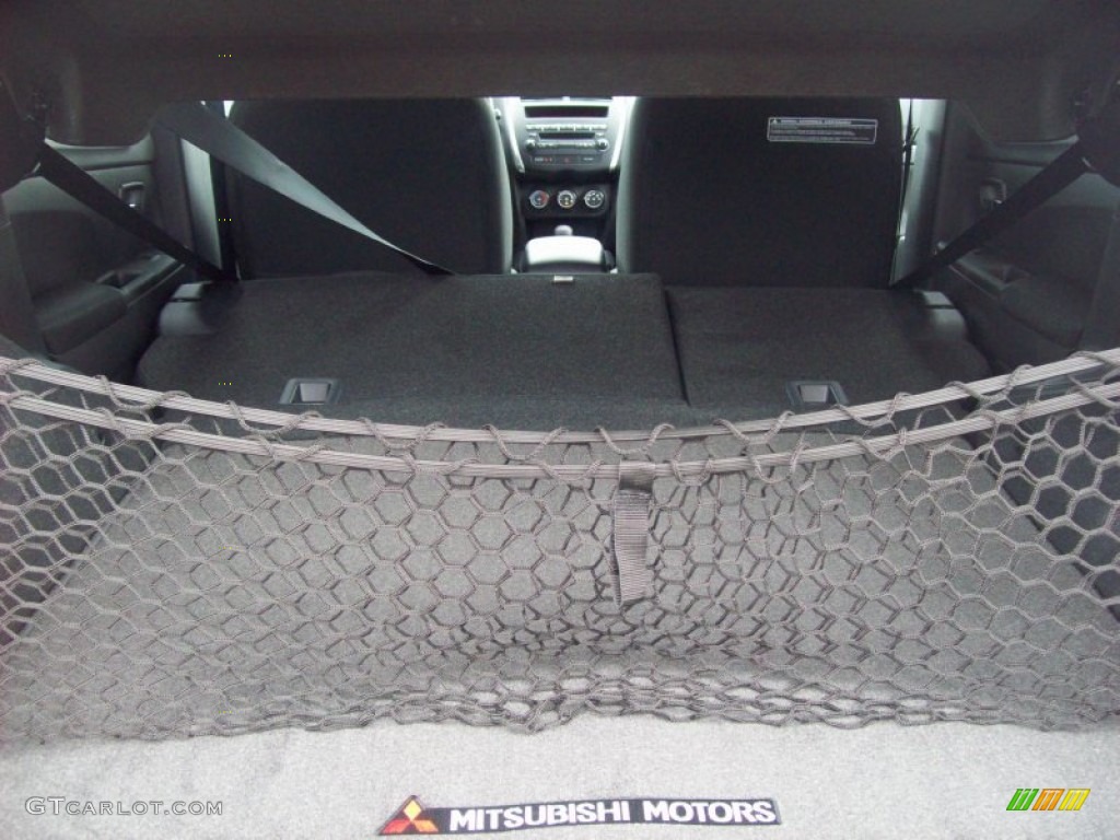 2011 Outlander Sport ES - Mercury Gray / Black photo #12