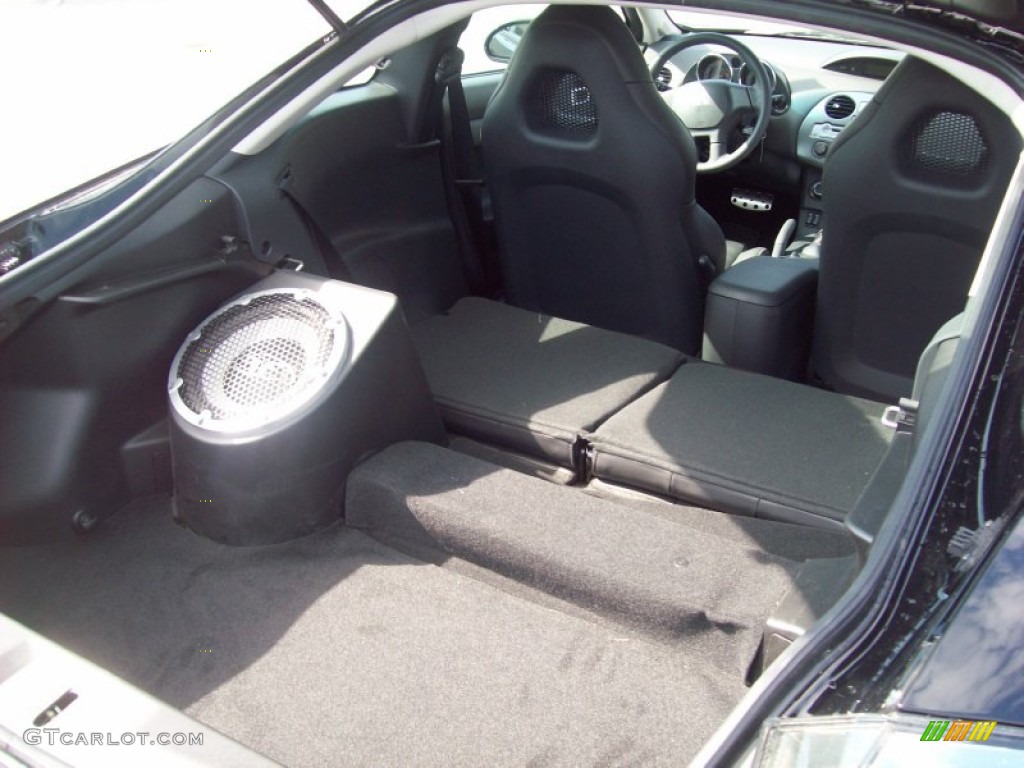 2012 Eclipse GS Sport Coupe - Kalapana Black / Dark Charcoal photo #37