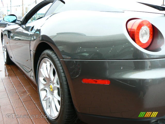 2008 599 GTB Fiorano F1 - Silverstone (Metallic Grey) / Natural (Saddle) photo #8
