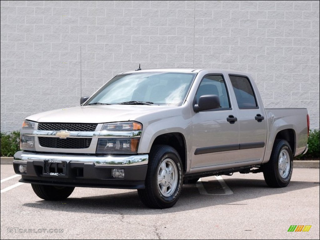Silver Birch Metallic 2008 Chevrolet Colorado LT Crew Cab Exterior Photo #50690982