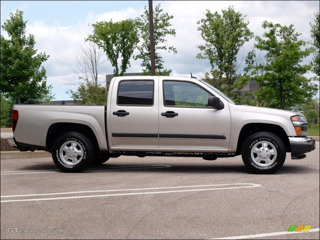 Silver Birch Metallic 2008 Chevrolet Colorado LT Crew Cab Exterior Photo #50691013