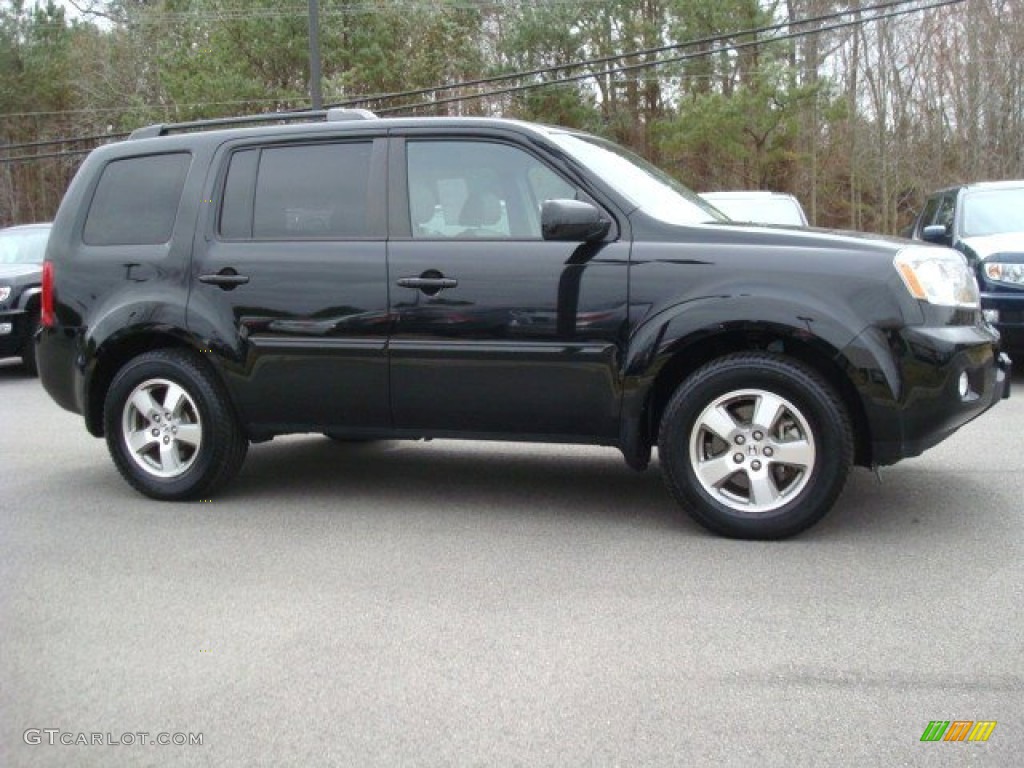Formal Black 2009 Honda Pilot EX-L Exterior Photo #50691409