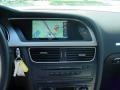 2009 Audi S5 Pearl Silver/Black Silk Nappa Leather Interior Navigation Photo
