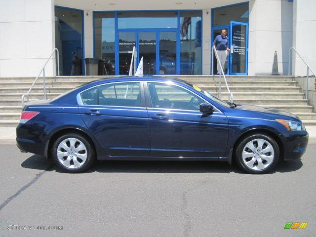 2008 Accord EX Sedan - Royal Blue Pearl / Gray photo #2