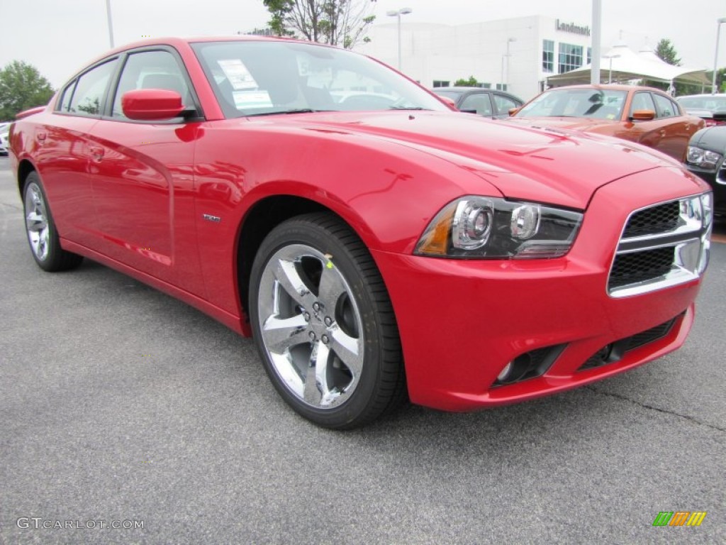 Redline 3-Coat Pearl 2011 Dodge Charger R/T Plus Exterior Photo #50693614