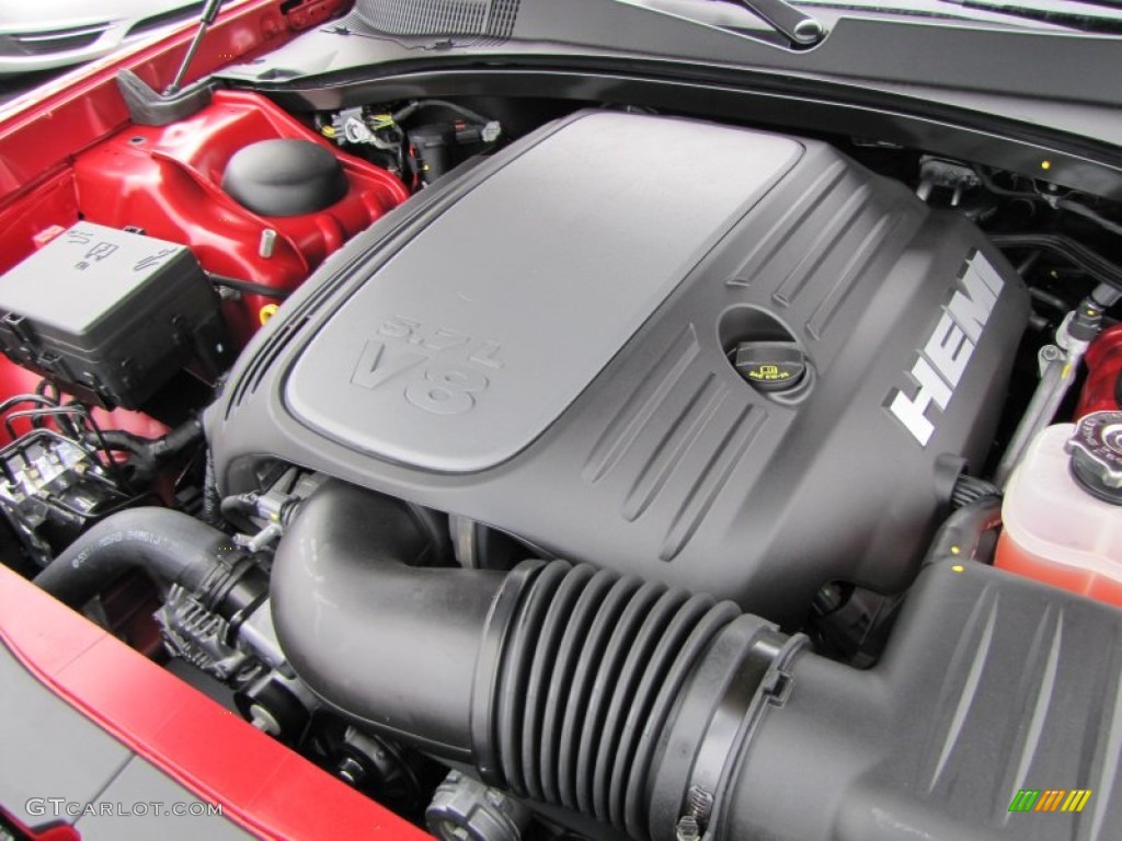 2011 Dodge Charger R/T Plus 5.7 Liter HEMI OHV 16-Valve Dual VVT V8 Engine Photo #50693767