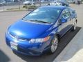 2008 Fiji Blue Pearl Honda Civic Si Coupe  photo #6